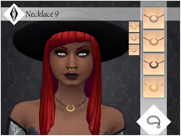  The Sims Resource: Necklace 9 by AleNikSimmer