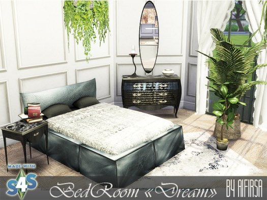  Aifirsa Sims: Furniture for a bedroom of Dream