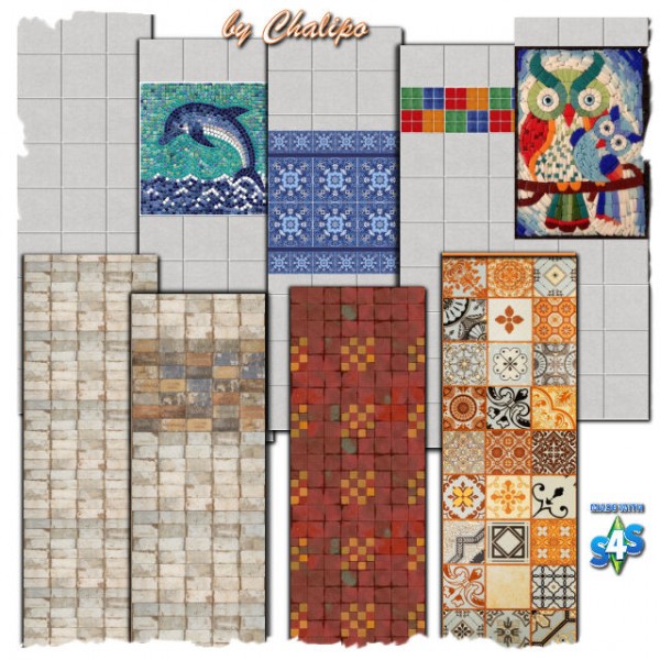  All4Sims: Tile Mo by Chalipo