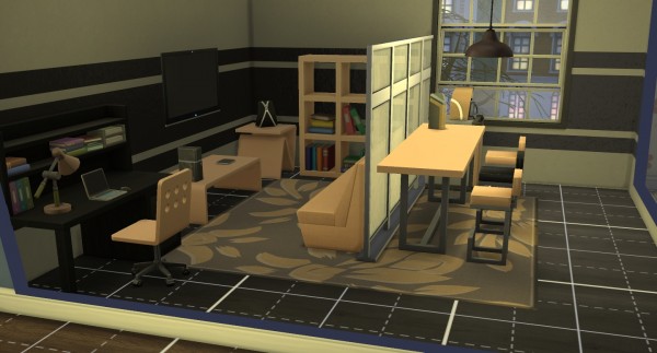  Mod The Sims: Cafe Crema Recolor Set by Ailias