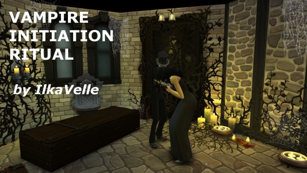  Mod The Sims: Event: Vampire Initiation Ritual by IlkaVelle
