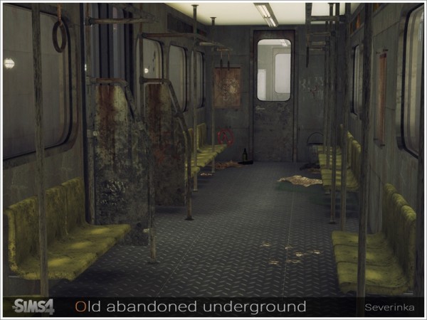  The Sims Resource: Old abandoned underground by Severinka