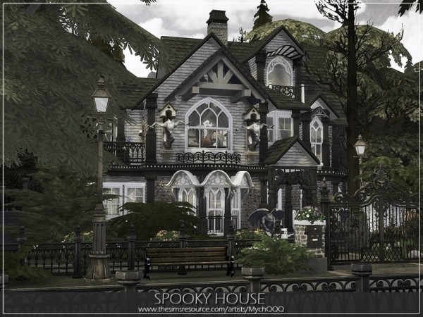  The Sims Resource: Spooky House by MychQQQ