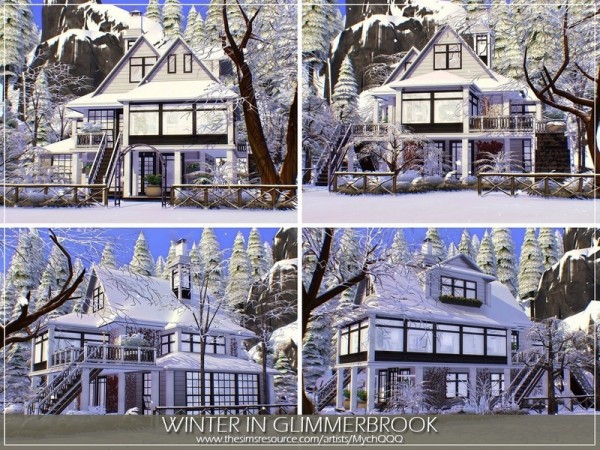  The Sims Resource: Winter In Glimmerbrook by MychQQQ