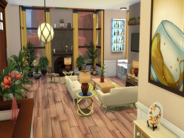  The Sims Resource: Suburban Desert Dream House by LJaneP6