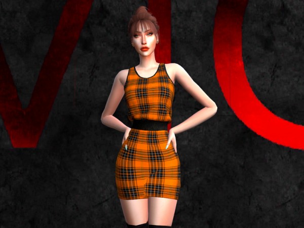  The Sims Resource: Dress II by Viy Sims
