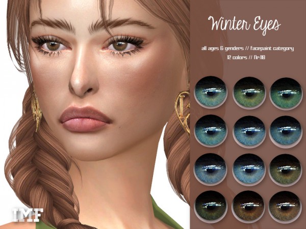  The Sims Resource: Winter Eyes N.118 by IzzieMcFire