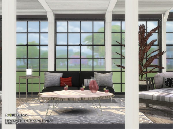  The Sims Resource: Stockwell Outdoor Living by ArtVitalex