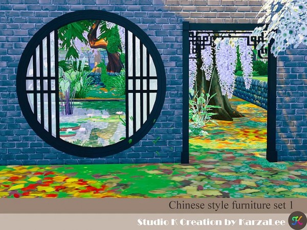 Studio K Creation: Chinese style furniture set 1