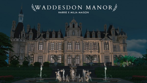  Milja Maison: Waddesdon manor