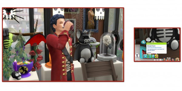  Mod The Sims: Dracula Blood Drinkable Punch by icemunmun