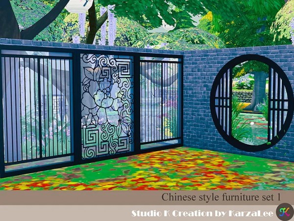 Studio K Creation: Chinese style furniture set 1