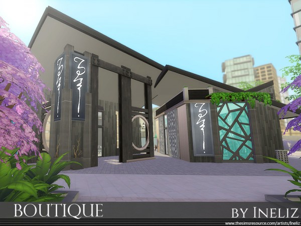  The Sims Resource: Boutique house by Ineliz