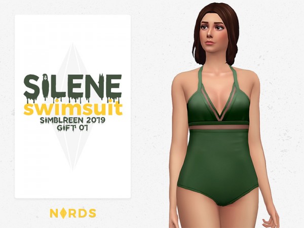  The Sims Resource: Silene Swimsuit by Nords