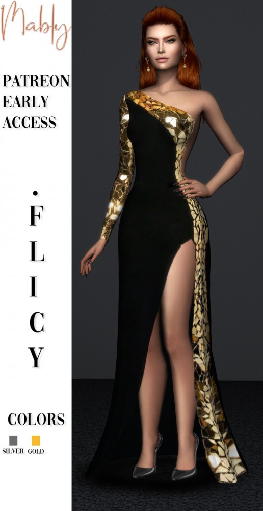  Mably Store: Flicy Gown