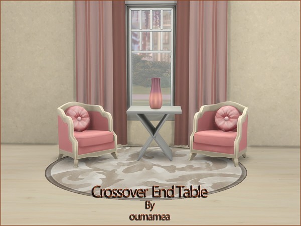  Mod The Sims: Mea Crossover End Table by oumamea