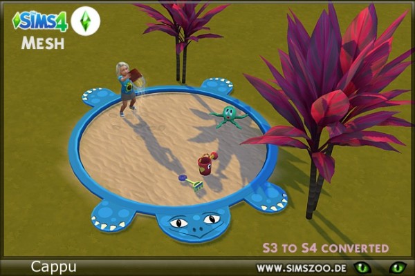  Blackys Sims 4 Zoo: Sandpit Great trip by  Cappu