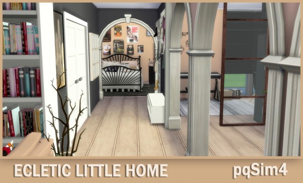 PQSims4: Eclectic Little Home