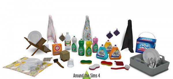  Around The Sims 4: Washing up
