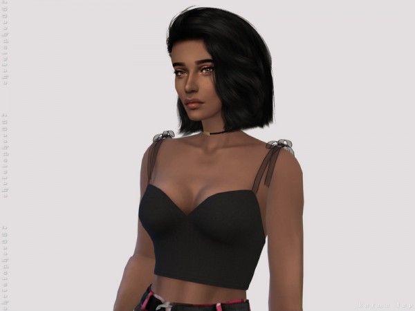  The Sims Resource: Karma Top by Christopher067
