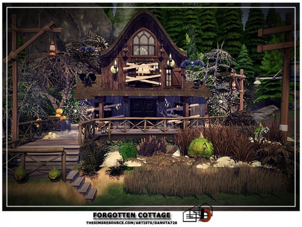  The Sims Resource: Forgotten cottage by Danuta720