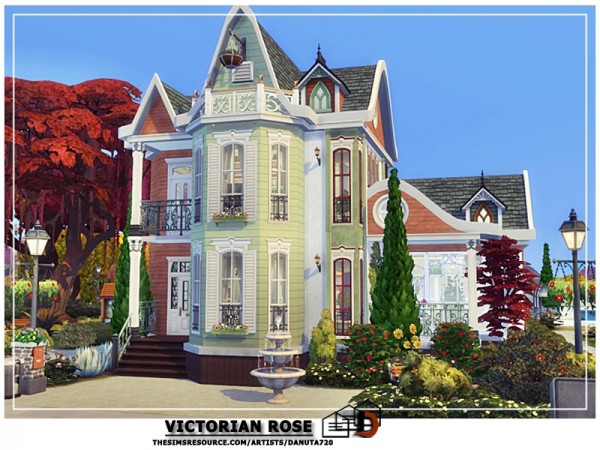  The Sims Resource: Victorian Rose by Danuta720