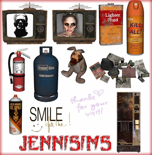  Jenni Sims: Decorative set Clutter