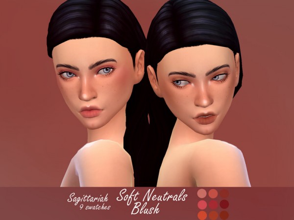  The Sims Resource: Soft Neutrals Blush by Sagittariah