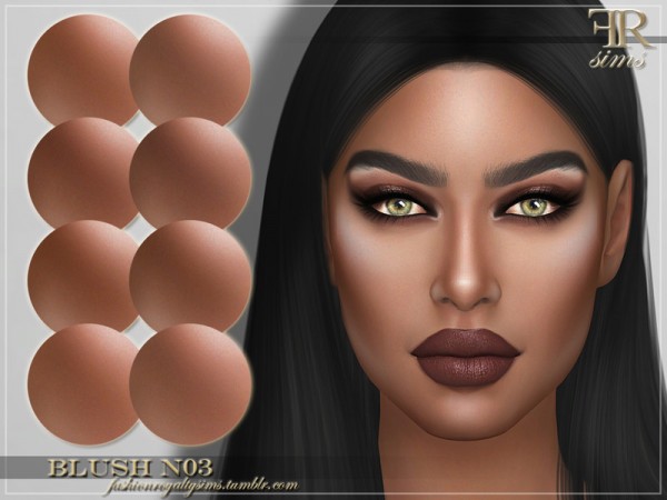  The Sims Resource: Blush N03 by FashionRoyaltySims