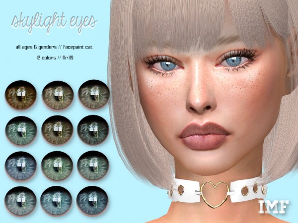  The Sims Resource: Skylight Eyes N.119 by IzzieMcFire