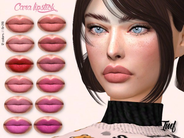  The Sims Resource: Cara Lipstick N.219 by IzzieMcFire