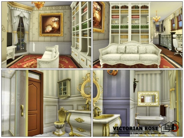  The Sims Resource: Victorian Rose by Danuta720