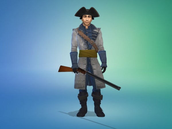  Mod The Sims: 18th Century French Military Uniforms (3 Swatches) by Nutter Butter 1