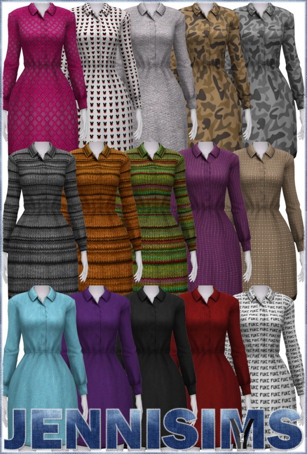 Jenni Sims: Dress Escape • Sims 4 Downloads