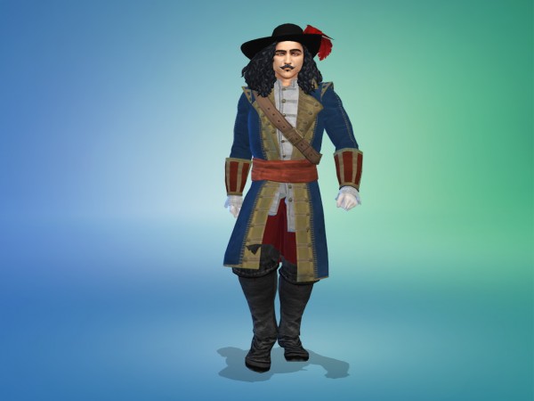  Mod The Sims: 18th Century French Military Uniforms (3 Swatches) by Nutter Butter 1