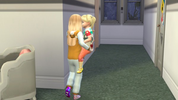  Mod The Sims: Child can be Carried mod in progress by Sofmc9