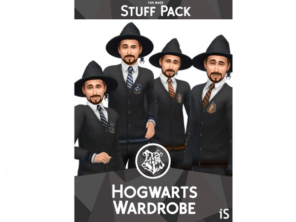 Mod The Sims: Hogwarts wardrobe by  iSandor