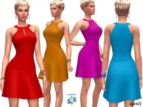  The Sims Resource: Dress 20191020 by dgandy