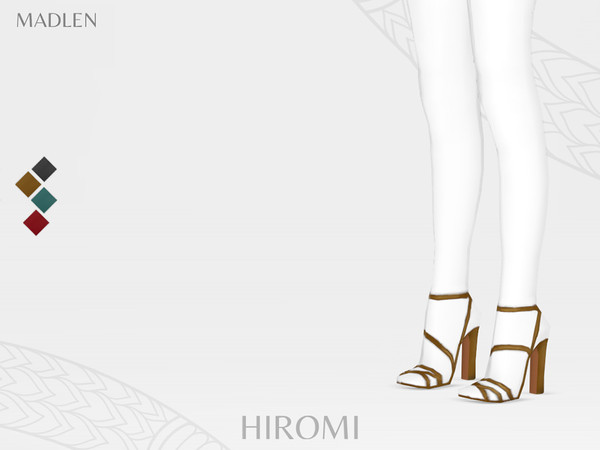  The Sims Resource: Madlen Hiromi Shoes by MJ95
