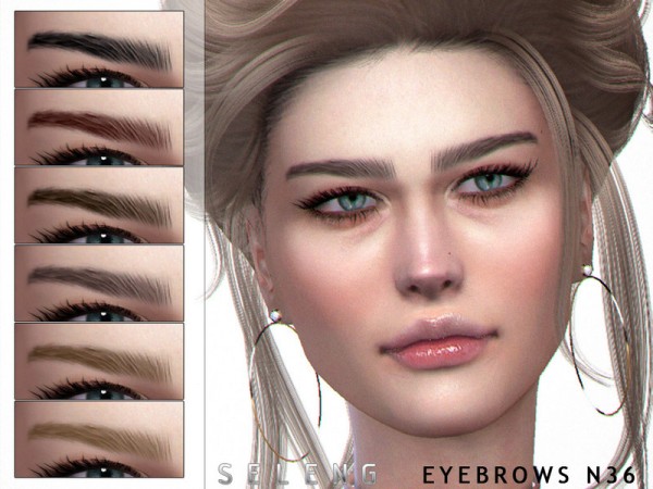  The Sims Resource: Eyebrows N36 by Seleng