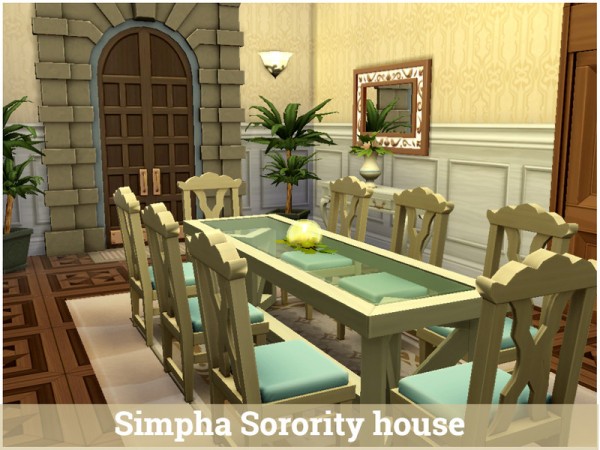  The Sims Resource: Simpha Sorority house by Mini Simmer