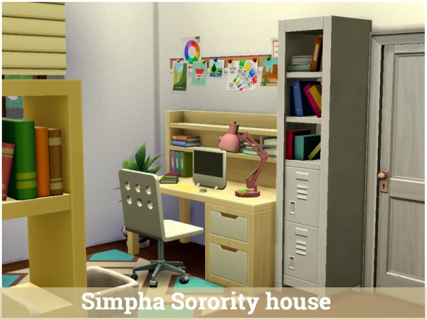  The Sims Resource: Simpha Sorority house by Mini Simmer