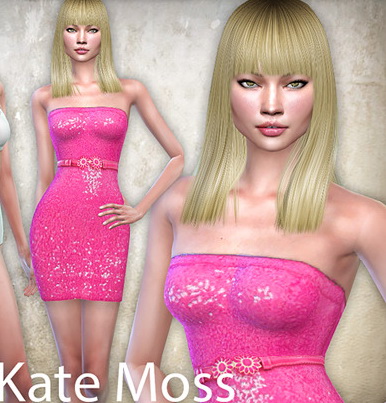  Seductive Sims: Kate Moss