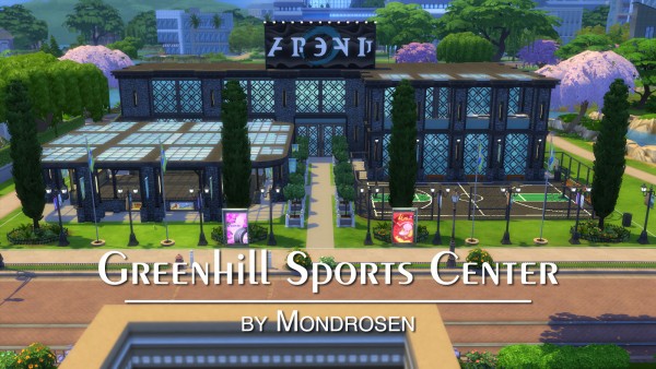  Mod The Sims: Greenhill Sports Center by Mondrosen
