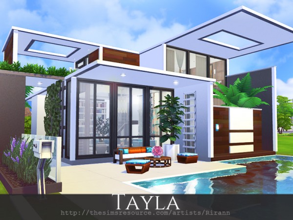  The Sims Resource: Tayla house by Rirann