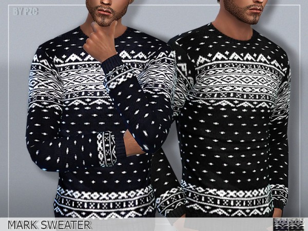  The Sims Resource: Mark Sweater by Pinkzombiecupcakes
