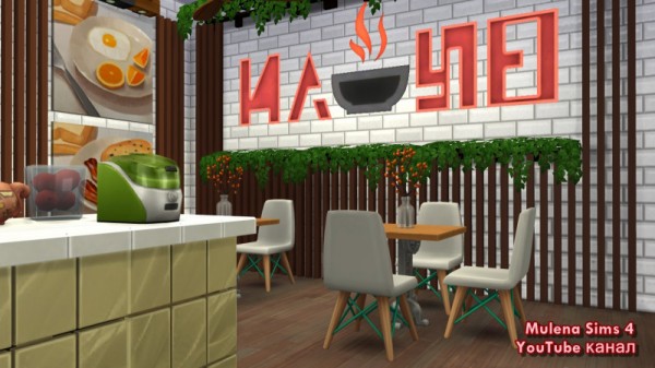  Sims 3 by Mulena: Coffee house