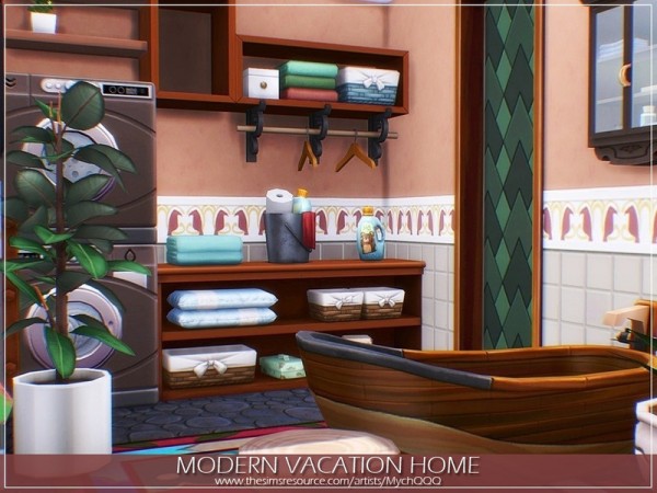  The Sims Resource: Modern Vacation Home by MychQQQ