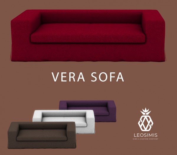  Leo 4 Sims: Vera Sofa