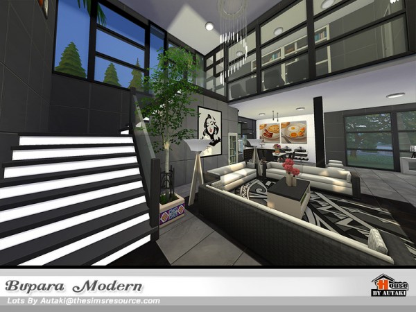  The Sims Resource: Bupara Modern House by autaki